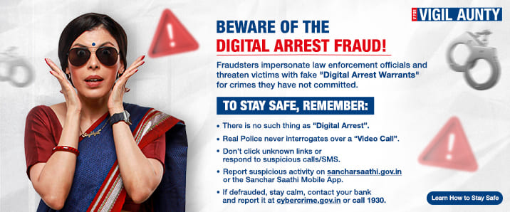 Digital Arrest Banner